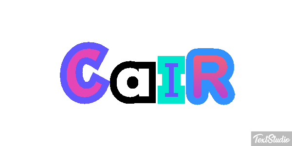 Cair Efeito do texto
