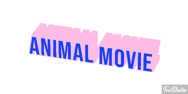 Animal Movie Efekt tekstowy