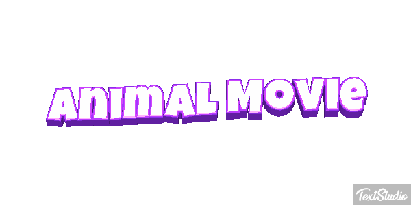 Animal Movie Efekt tekstowy