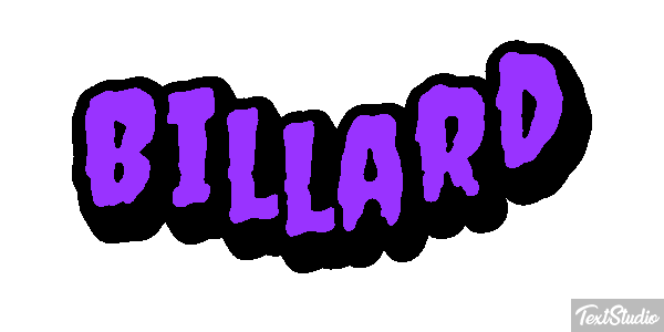 Billard Текстовый эффект
