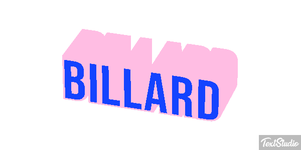 Billard Текстовый эффект