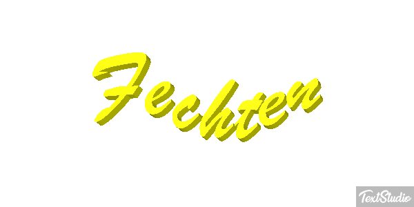 Fechten Text effect