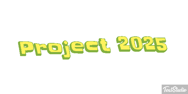 Project 2025 Efeito do texto