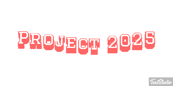 Project 2025 Efeito do texto