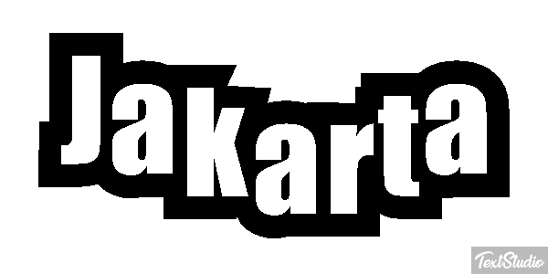 Jakarta Efekt tekstowy