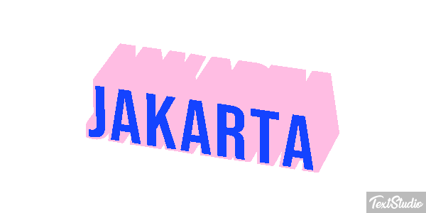Jakarta Efekt tekstowy