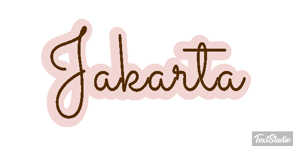 Jakarta Efekt tekstowy