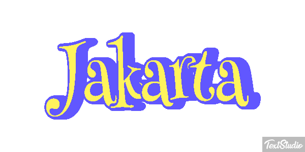 Jakarta Efekt tekstowy