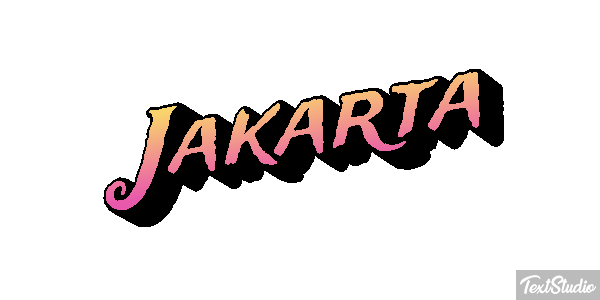 Jakarta Efekt tekstowy