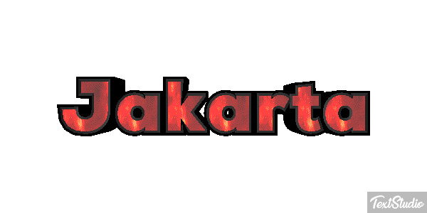 Jakarta Efekt tekstowy
