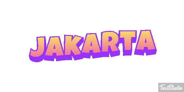 Jakarta Efekt tekstowy