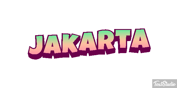 Jakarta Efekt tekstowy