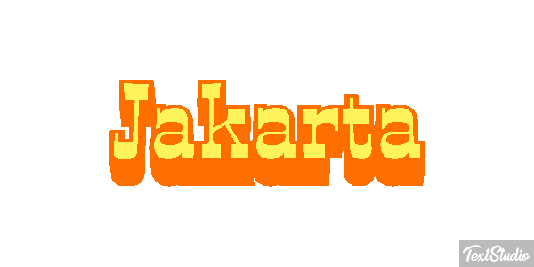 Jakarta Efekt tekstowy