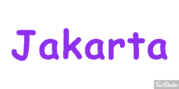 Jakarta Efekt tekstowy
