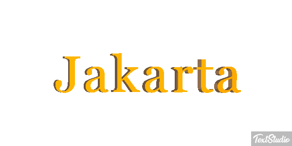 Jakarta Efekt tekstowy