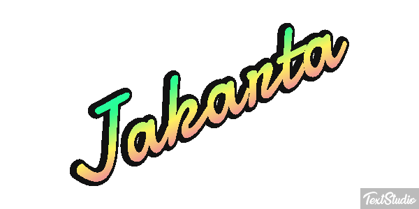 Jakarta Efekt tekstowy