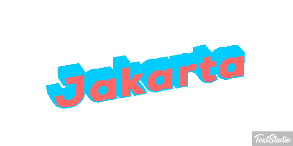 Jakarta Efekt tekstowy
