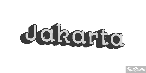 Jakarta Efekt tekstowy
