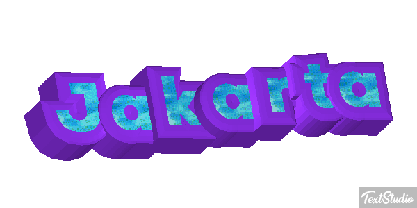 Jakarta Efekt tekstowy