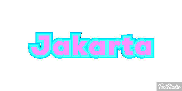 Jakarta Efekt tekstowy
