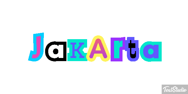 Jakarta Efekt tekstowy