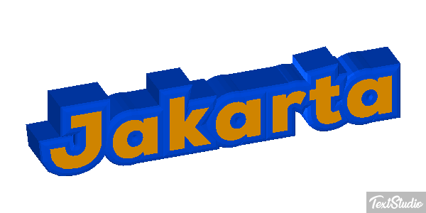 Jakarta Efekt tekstowy