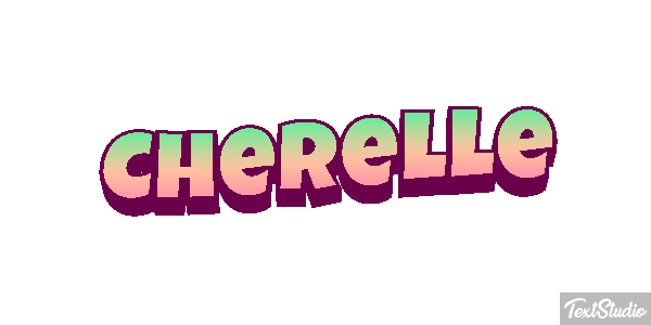 Cherelle テキスト効果
