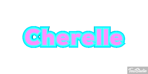 Cherelle テキスト効果