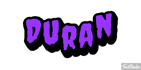 Duran Texteffekt