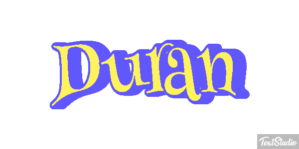 Duran Texteffekt