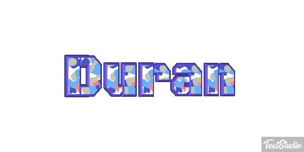Duran Texteffekt