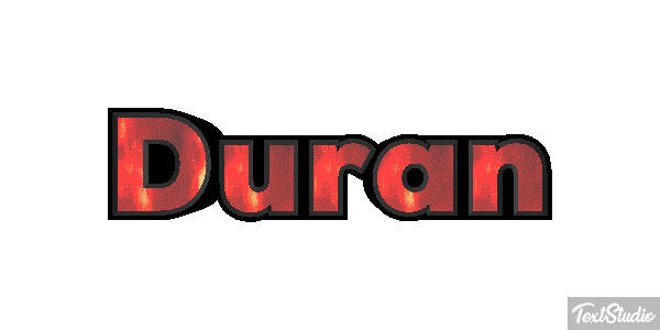Duran Texteffekt
