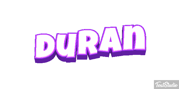 Duran Texteffekt