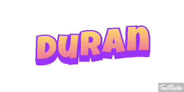 Duran Texteffekt