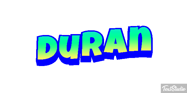 Duran Texteffekt