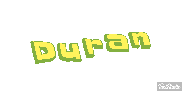 Duran Texteffekt
