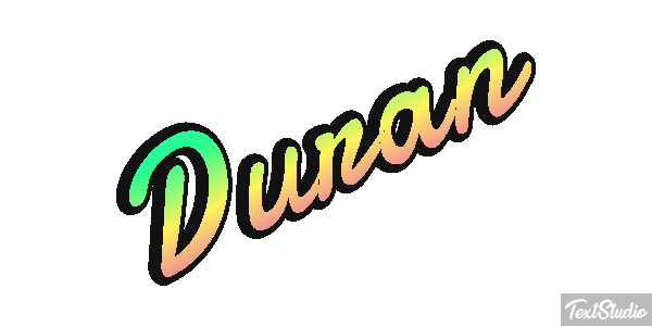 Duran Texteffekt
