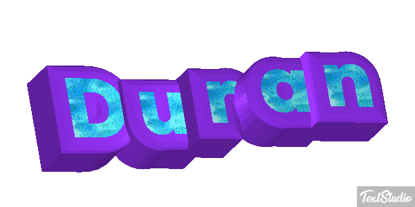 Duran Texteffekt