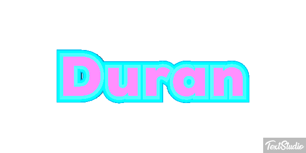 Duran Texteffekt