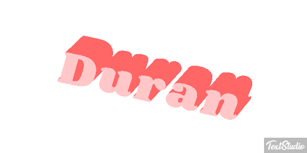 Duran Texteffekt