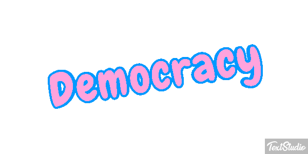 Democracy Metin efekti