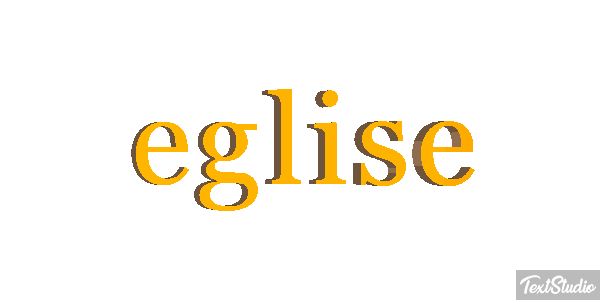 église Effet de texte