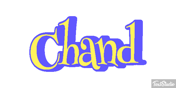 Chand Texteffekt