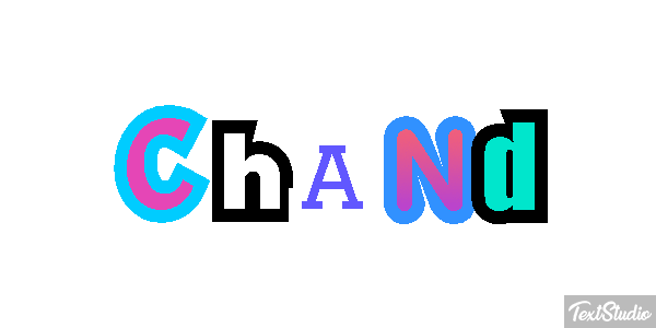 Chand Texteffekt