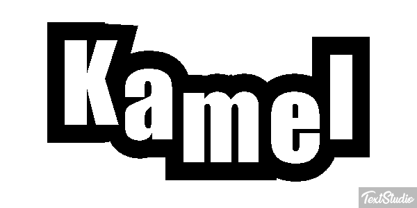 Kamel テキスト効果