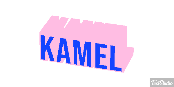 Kamel テキスト効果