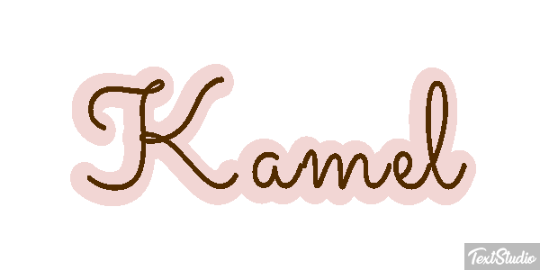 Kamel テキスト効果