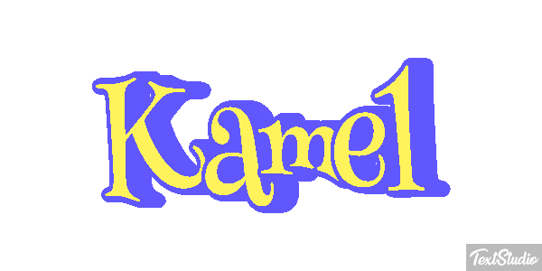 Kamel テキスト効果
