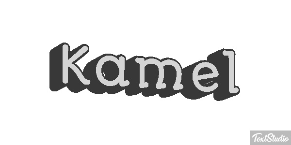 Kamel テキスト効果