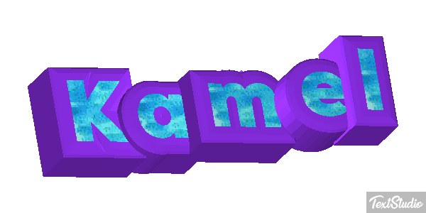 Kamel テキスト効果